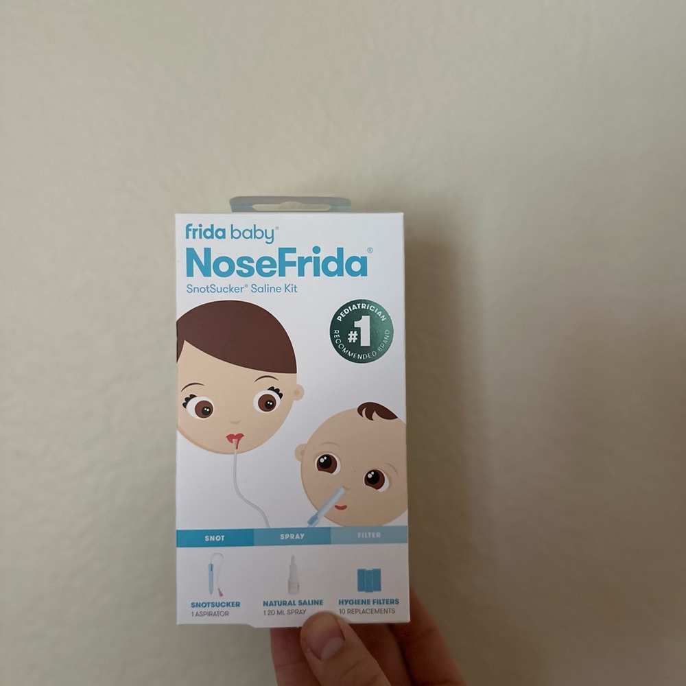 Frida Baby NoseFrida SnotSucker Saline Kit - BOX UNOPENED